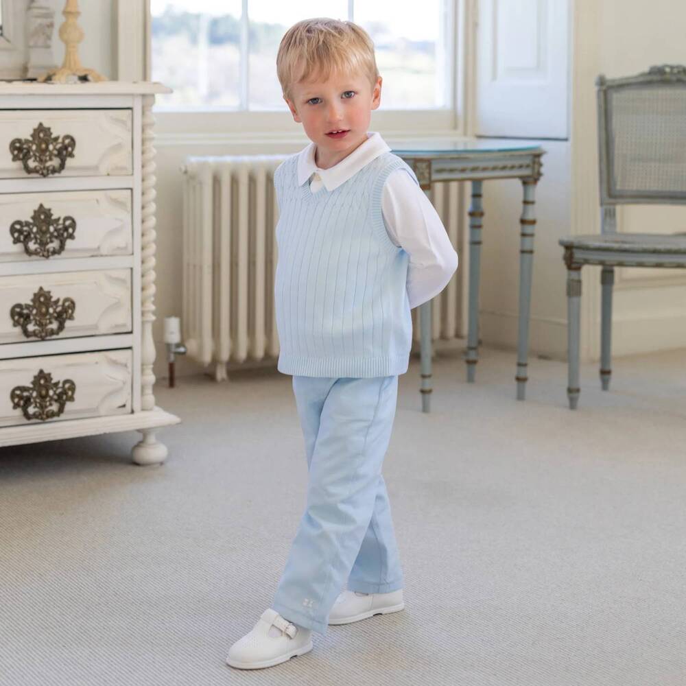 NEW EMILE ET ROSE gulliver vest set in blue